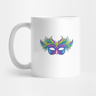 Fat Tuesday Masquerade, Mardi Gras Mask Mug